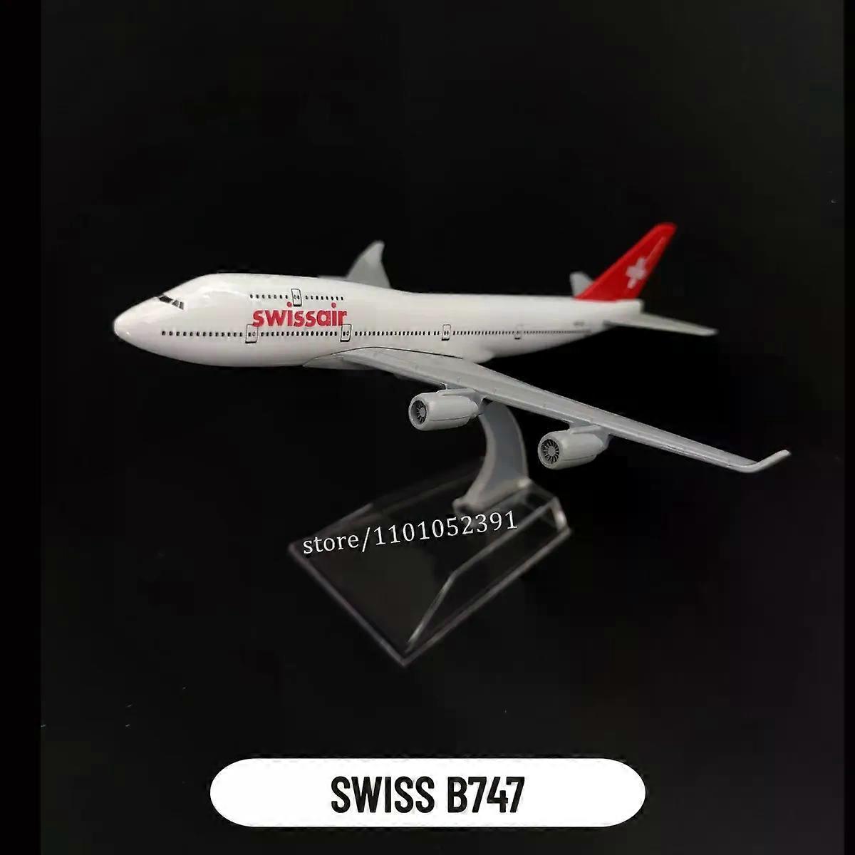 Scale 1:400 Metal Airplane Airlines Boeing Airbus Model Diecast Aircraft Miniature Toy for Boys