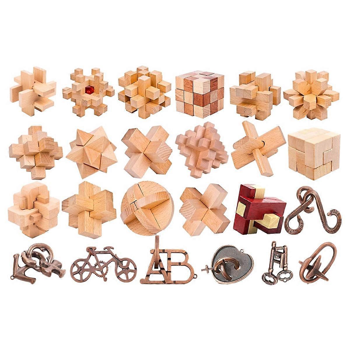 Advent Calendar 2024 - 24 Days of Brain Teaser Puzzles for Kids and Adults - Unique Christmas Countdown Gift