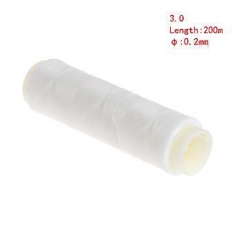 Filo da pesca in gomma altamente elastico antiscivolo 50/100/200m super resistente filo tippet multicolore