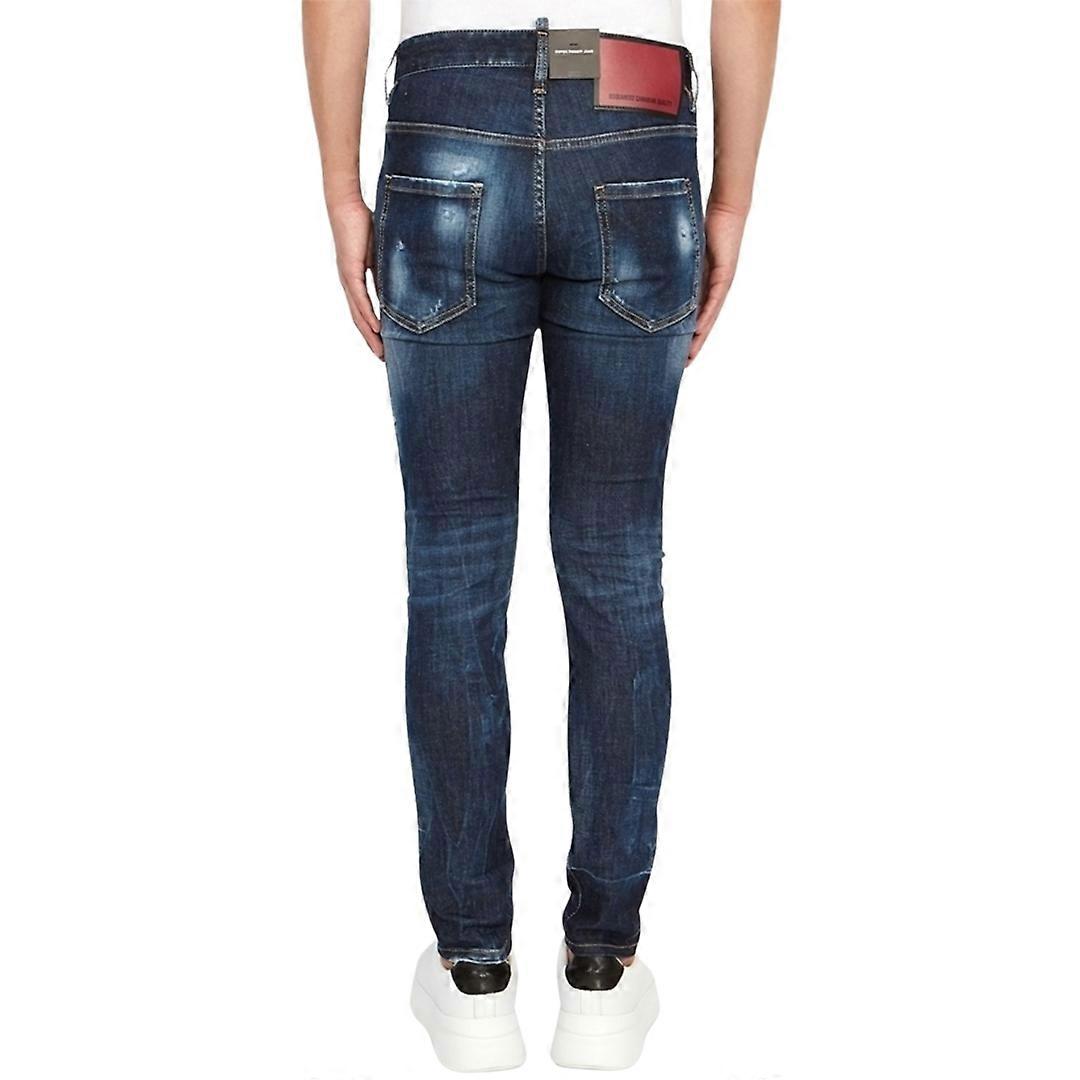 Dsquared2 Super Twinky Jean Plain Blue Jeans | Fruugo US