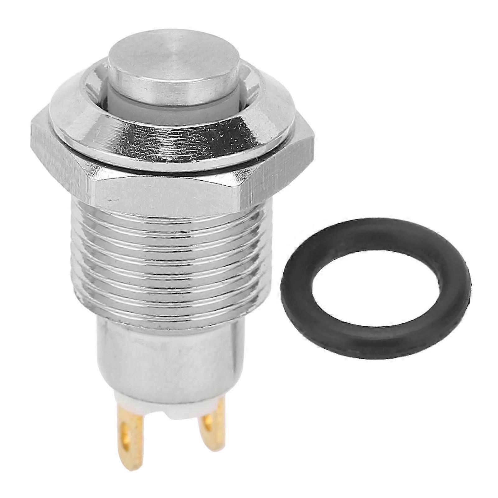 10mm Switch Stainless Steel Push Button Start Switch Waterproof Momentary Push Button 3V