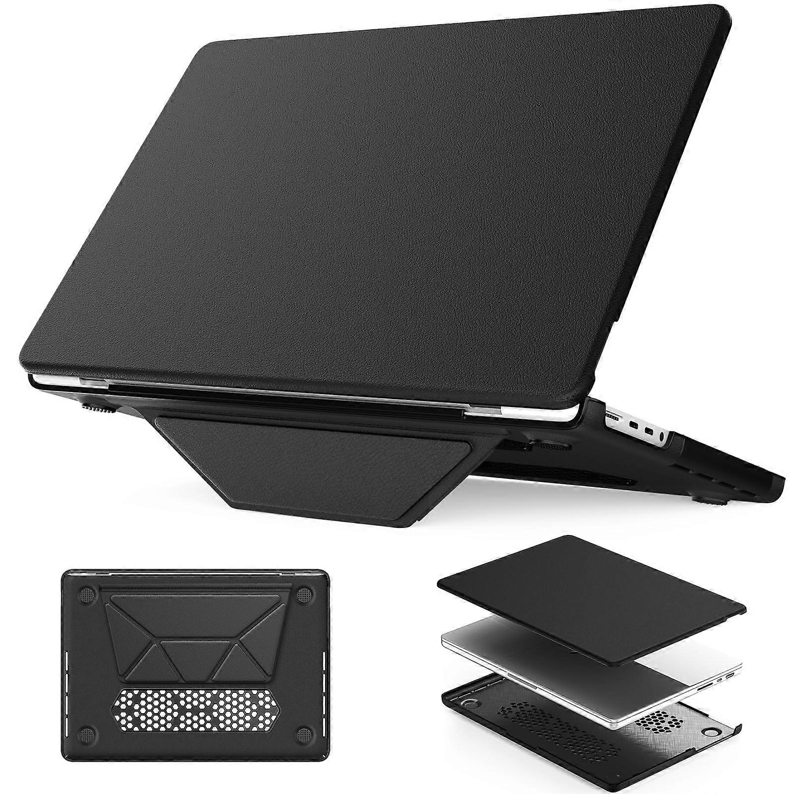 Case Compatible with MacBook Pro 14 inch Case with Foldable Stand