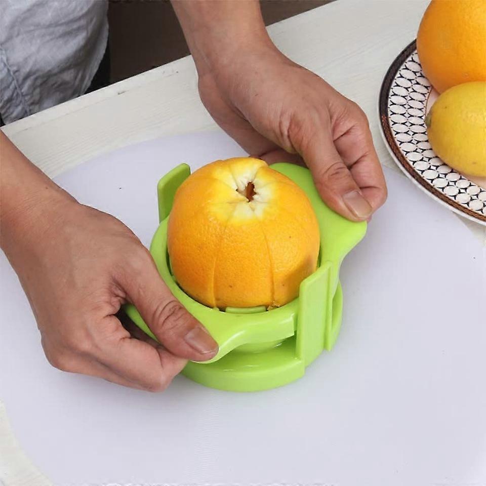 1 Creative Lemon Lime Orange Slicer Kama Kapıcı Paper Squeezing Fruit Lemon Press Discrimination, Color Random