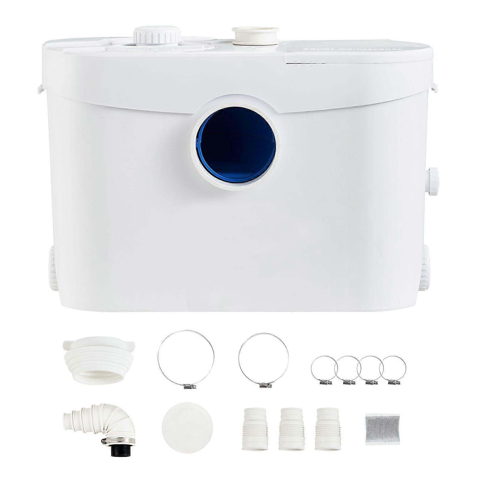Αντλία διαβροχής, 700W, ροή 9600 L/h, κεφαλή 32,8 ft/10 m, αντλία φρεατίων αποχέτευσης με 3 εισόδους νερού για τουαλέτα, υπόγειο, κουζίνα, νεροχύτη