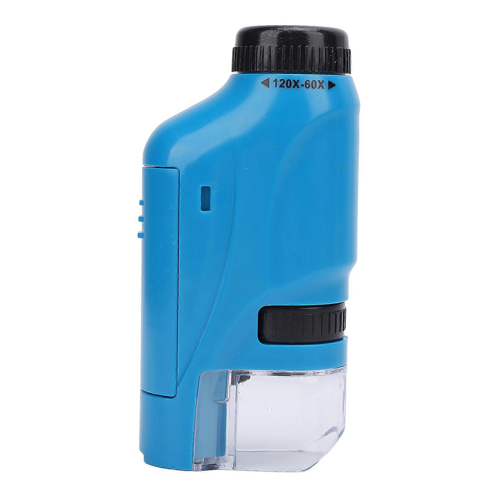 Kids Handheld Microscope Portable High Definition Battery Powered Mini Microscope for Students