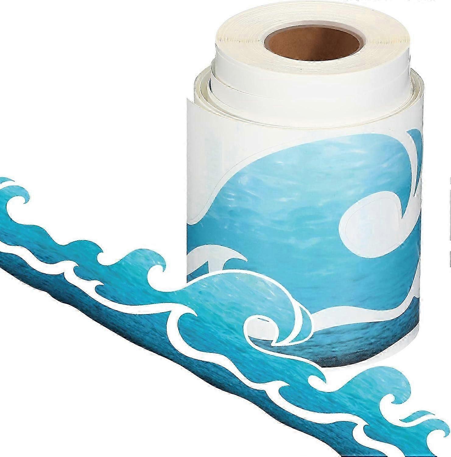 49.21 قدم لوحات موجة تقليم المحيط بيتش لوحات الإعلانات الحدود البحر موضوع تقليم