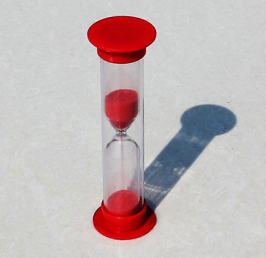 1 Minute Sand Timer - Small (20646), Red