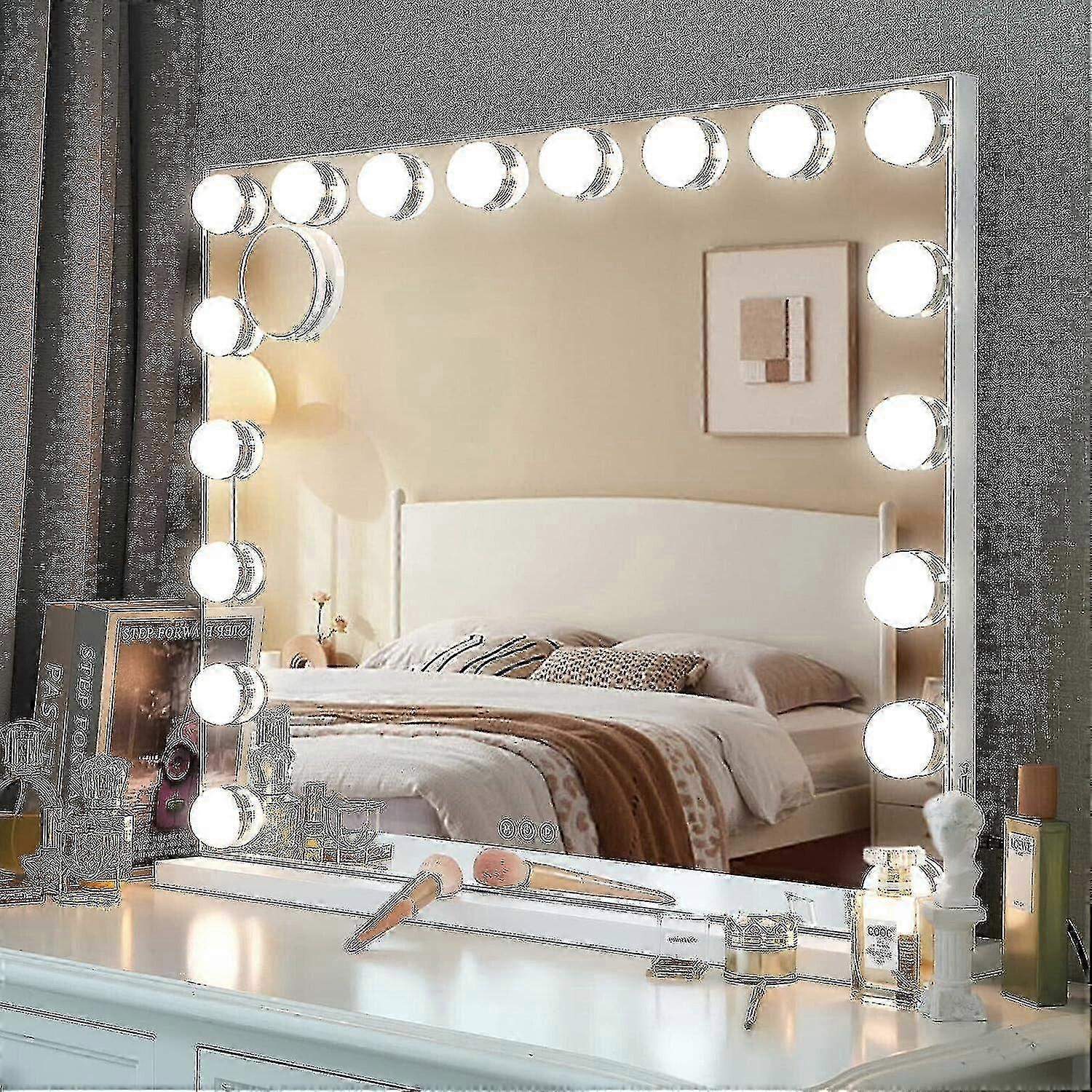 Led Hollywood Makeup Mirror Light Mirror Dimmable Led Bulbs (light Bulb Only) Dd. x