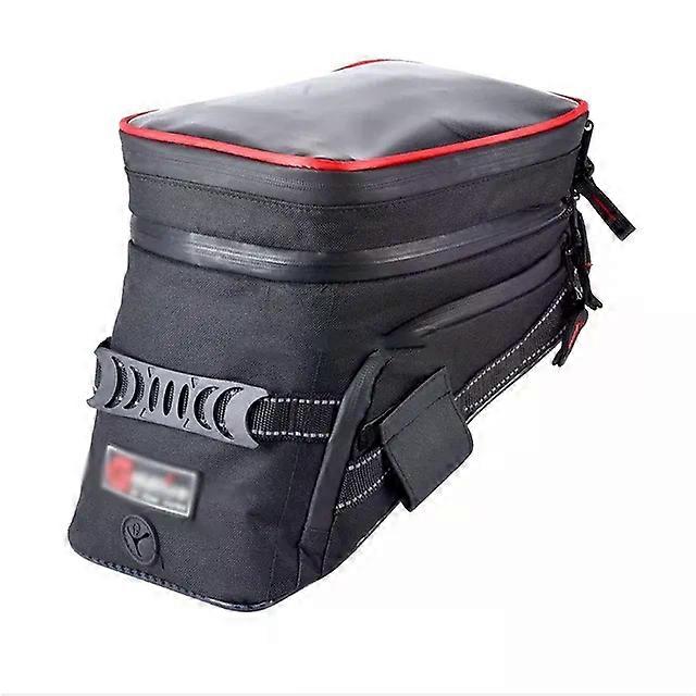 Universal Motorcycle Tank Bag Gas Oil Fuel Tank Saddle Quick Release Strap Mount Tank Bag with Strong Reflective Strap