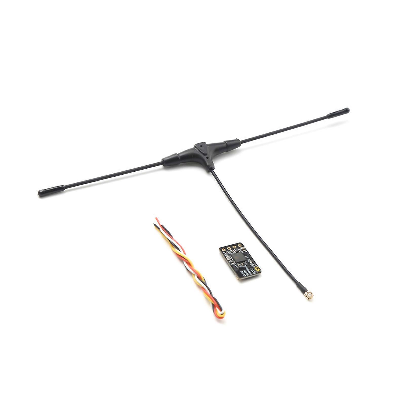 ELRS 915MHz NANO Receiver with T type Antenna Support Wifi Upgrade for Remote Control FPV Traversing Drones Parts