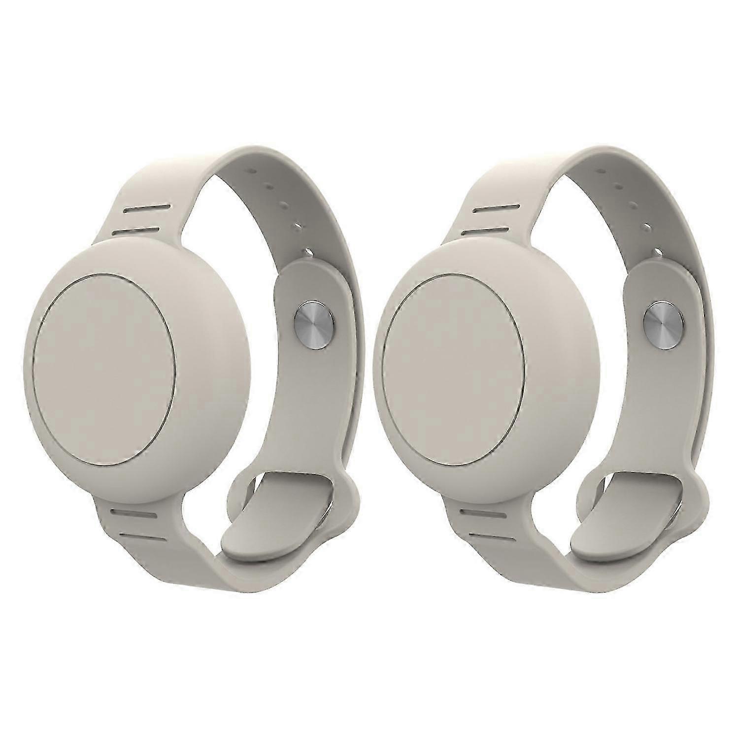 2Pcs Tracker Anti-lost Bracelet Protective Case Adjustable Wear Resistant Scratch-proof Soft