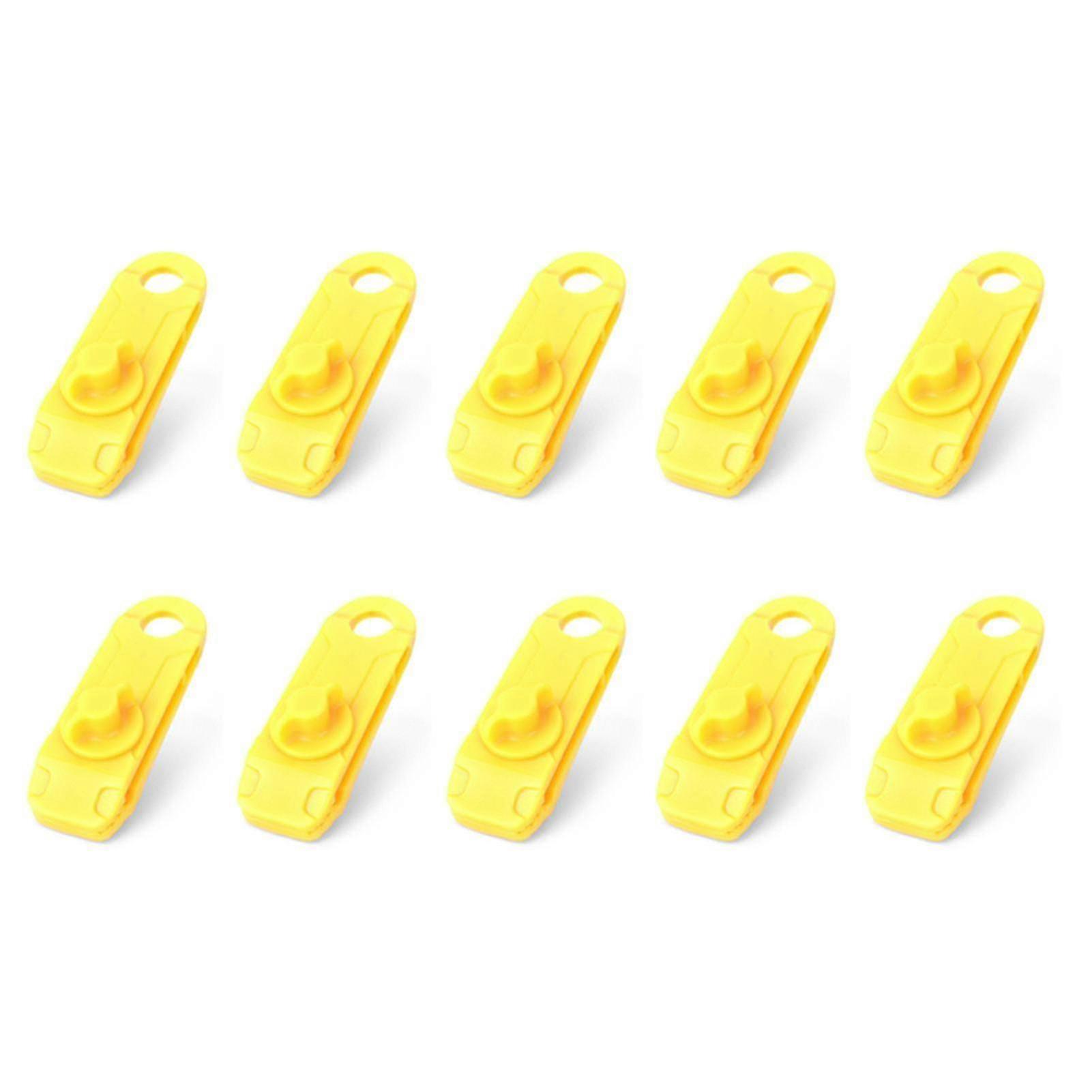 Performance Linoleum Clip 10pcs Heavy Duty Tarpaulin Clamp Reusable High For Outdoor(g, Style)