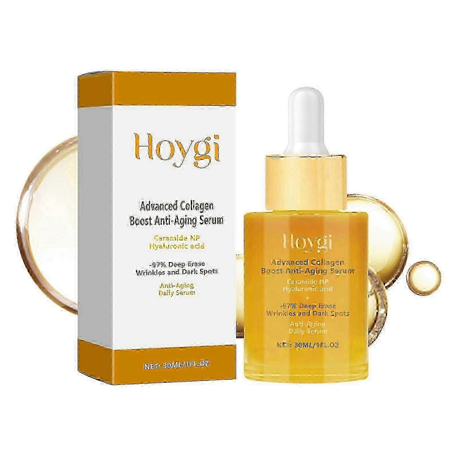 Collagen Anti-Wrinkle Serum, Hydrating And Smoothing Fine Lines, Firming Face And Elastic Moisturizing Skin Essence