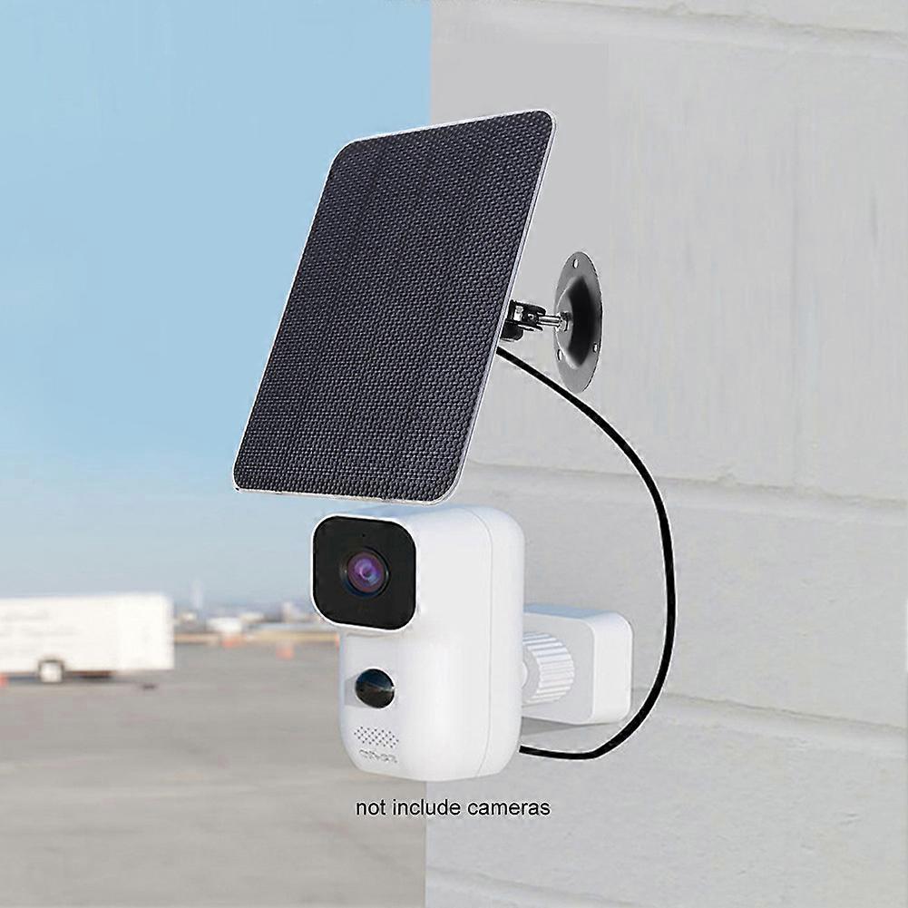 4W 5V Solar Panel Waterproof 360 Adjustable Mount