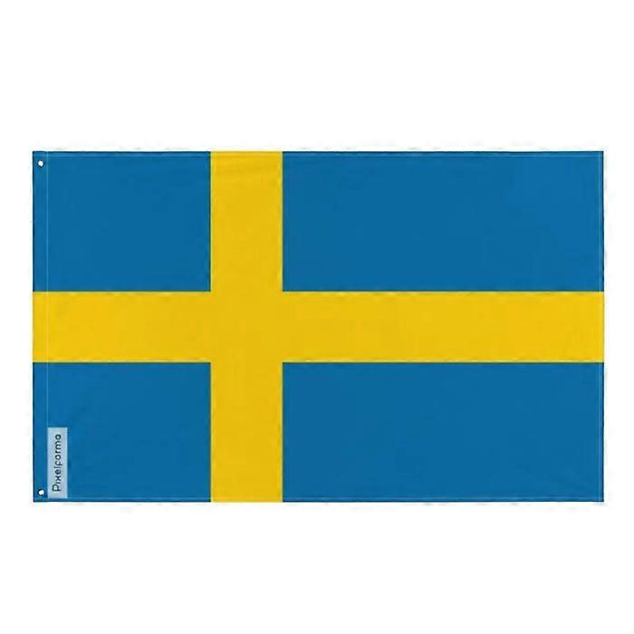 Flag of Sweden – 96 x 144 cm – Polyester – Iron eyelets – Durable