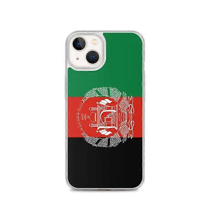 iPhone Case - Multicolor - Afghanistan Flag - Flexible - Compatible with iPhone 13 - Vertical