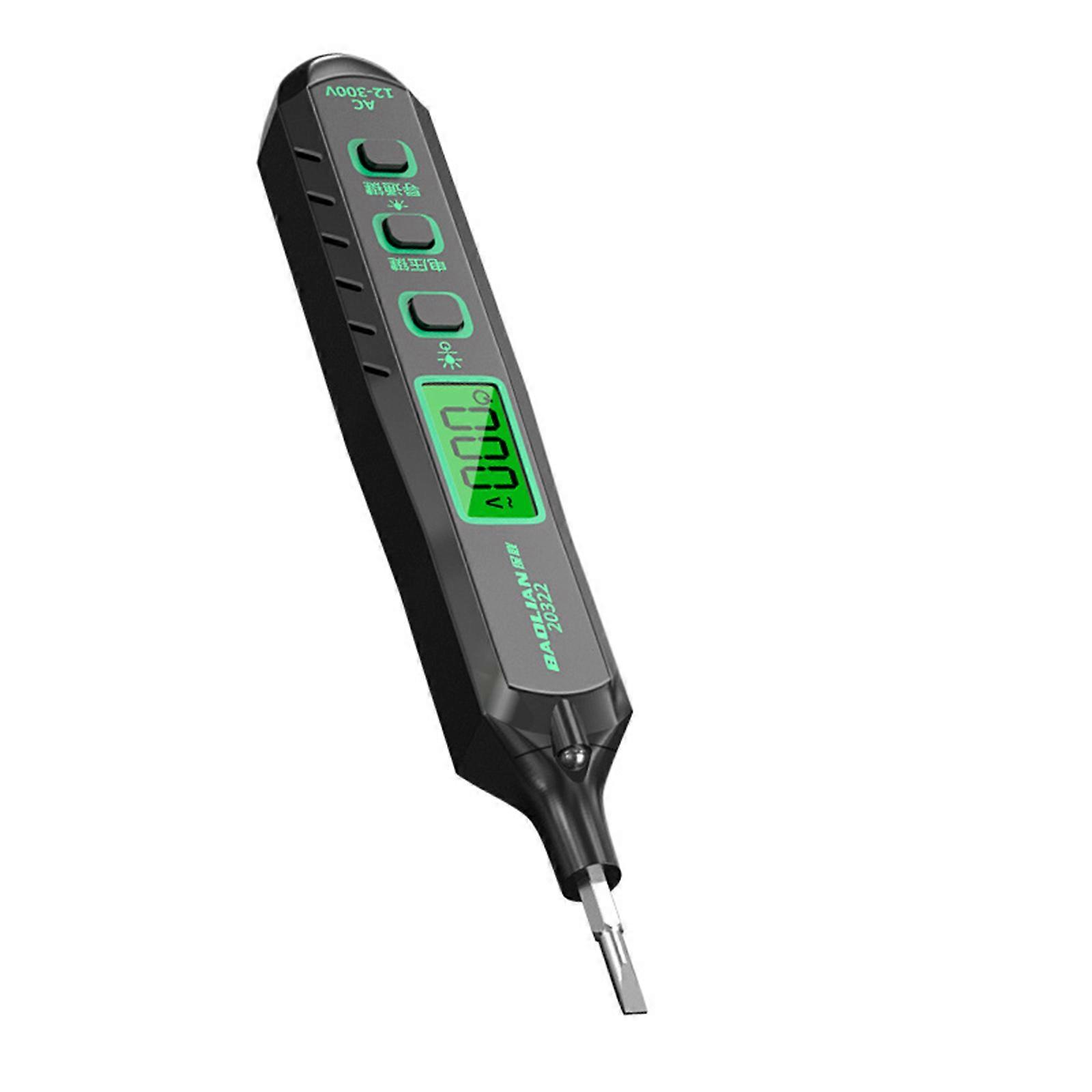 Portable Digital Electric Test Pen High Precisions Sensoring Multifunctional Voltage Test for Home & Industrial Application