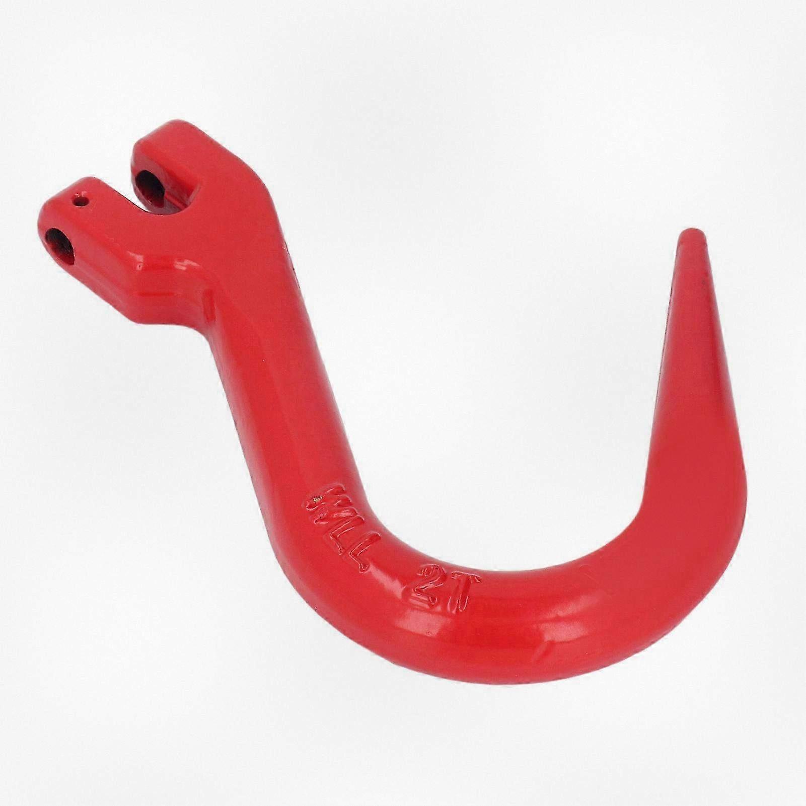 Large Opening Lifting Hook in Alloy Steel with 2T Bearing and Slide Lock, Ideal for Crane Hoist Use in Construction Engineering