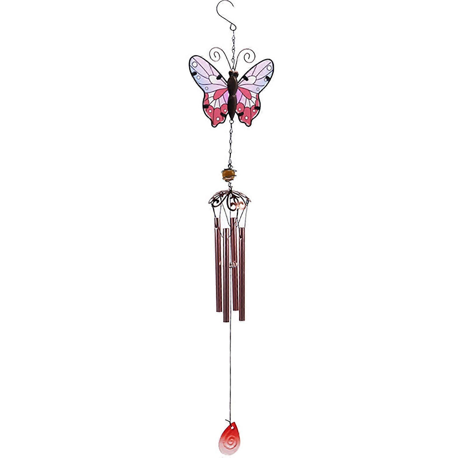 Wind Chimes Traditional Solid Wood Metal Wind Chime Pendant Home Garden