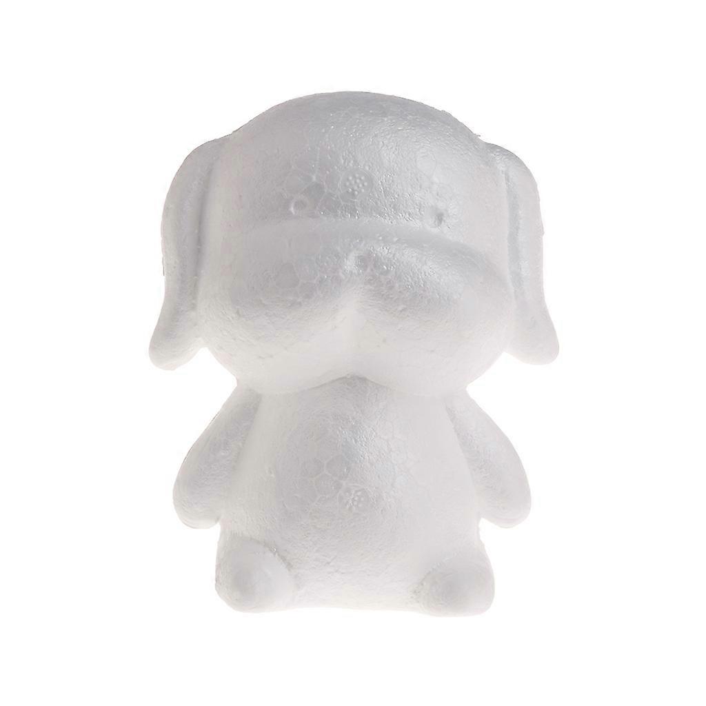 Modeling Dog White Polystyrene Foam Balls Styrofoam Crafts For DIY Christmas Gif