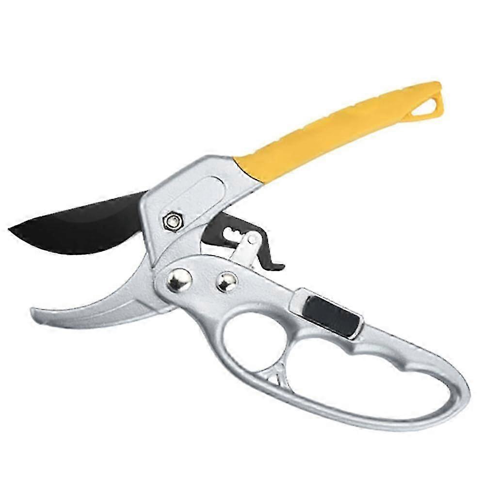 Ratchet Pruning Shears for Gardening, Easy Use for All Ages & Weak Hands