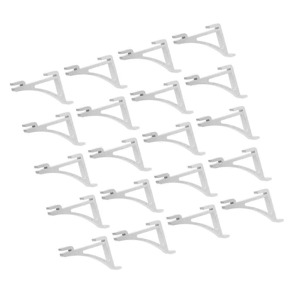 Easy-to-Install Shelf Hooks for Metal Shelving Units, Providing Stability