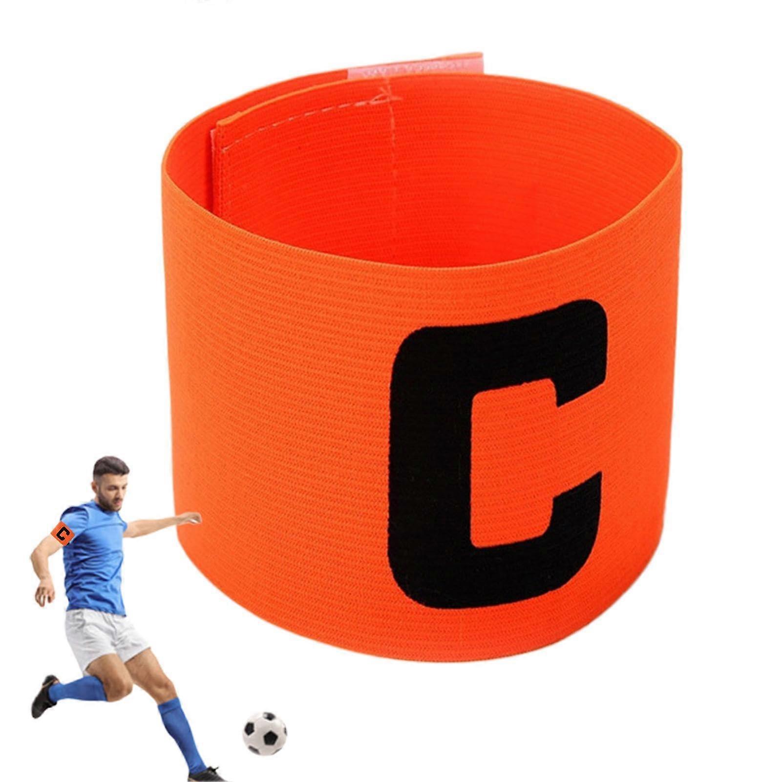 Captain's Bracelet Football NonSlip Classic C Captain's Armband Football Elastic Captain's Bracelet for Adults Teens Football rose