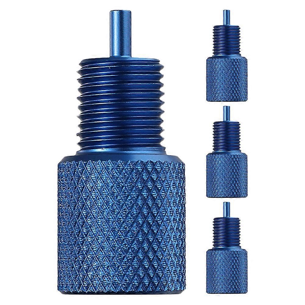 Disc Brake Proportioning Valve Bleeder Tool for Automotive Brake System Tools DIY Enthusiasts Blue 4.00X1.50X1.50CM Maintenance 4Pcs