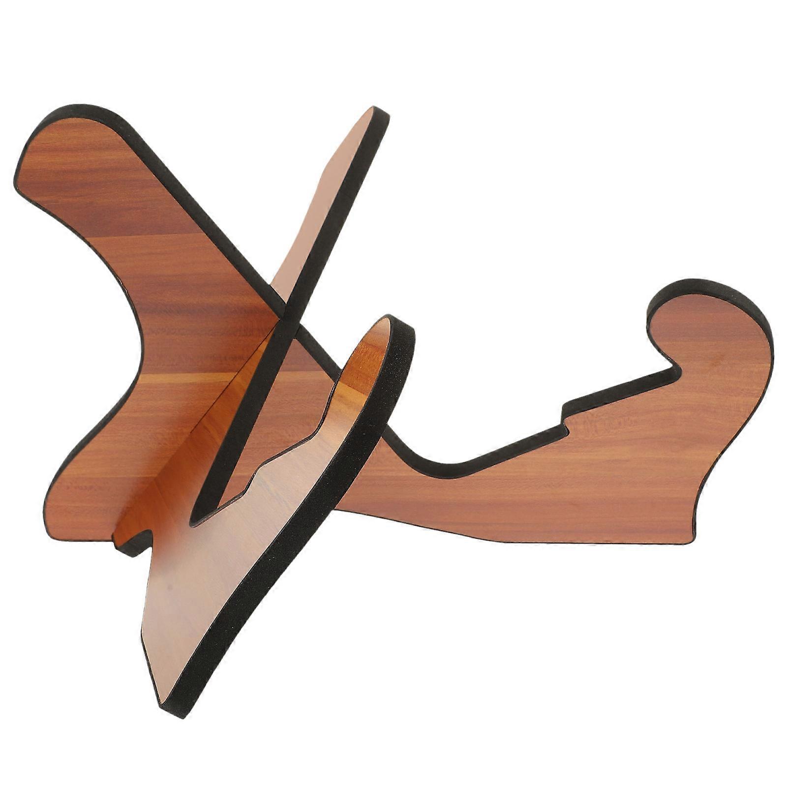Wooden Guitar Stand Rack for Ukulele & Bass – Portable, Stable, Durable Floor Bracket for Home and Studio Storage