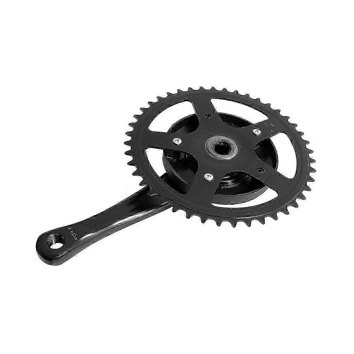 Cykelvevsats Enkelväxlad 44T Vevsats Aluminiumlegering 170mm Vev Cykeltillbehör