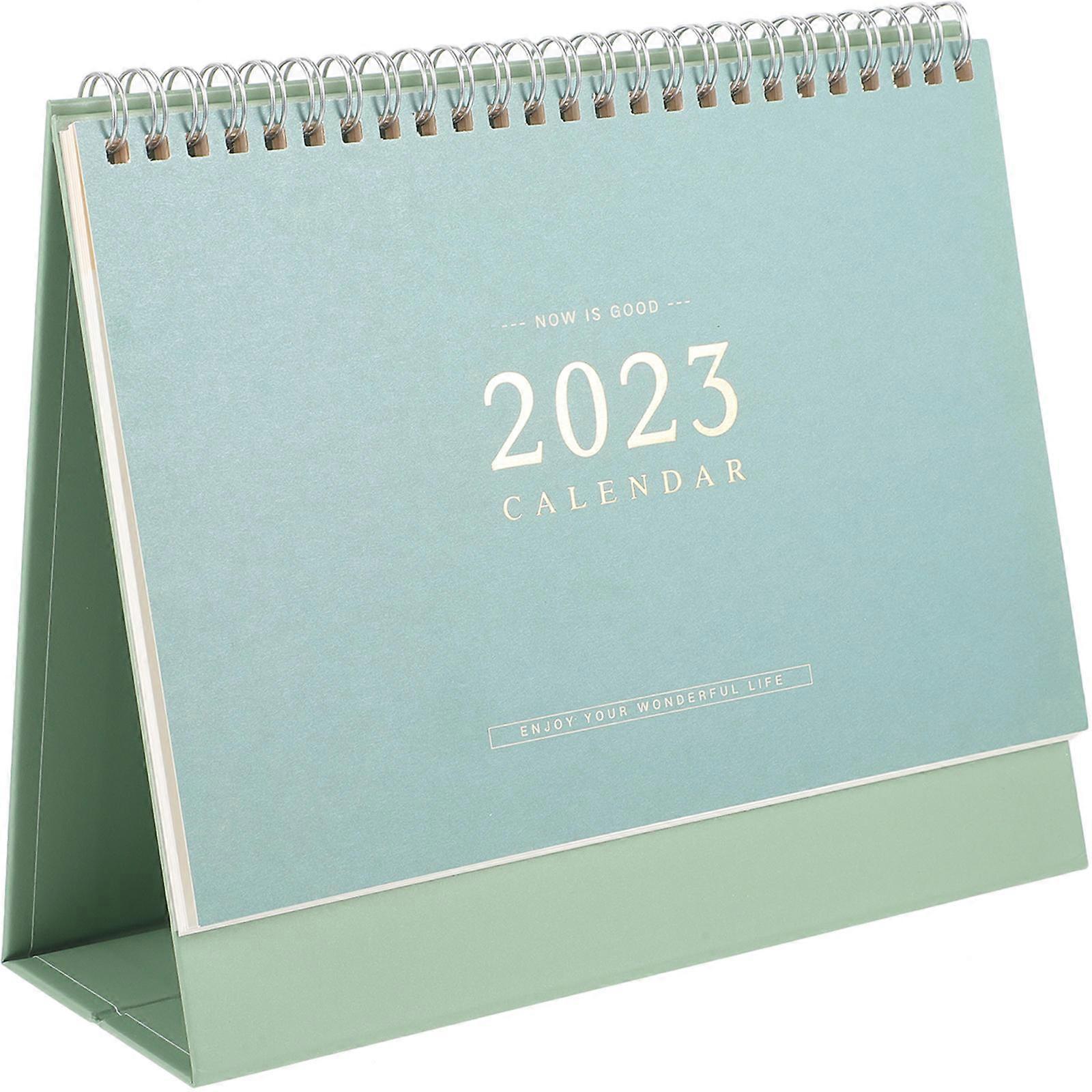 Monthly Calendar Paper Calendar Simple Style Office Workers Rectangular 22x18cm Office Use 1Pcs