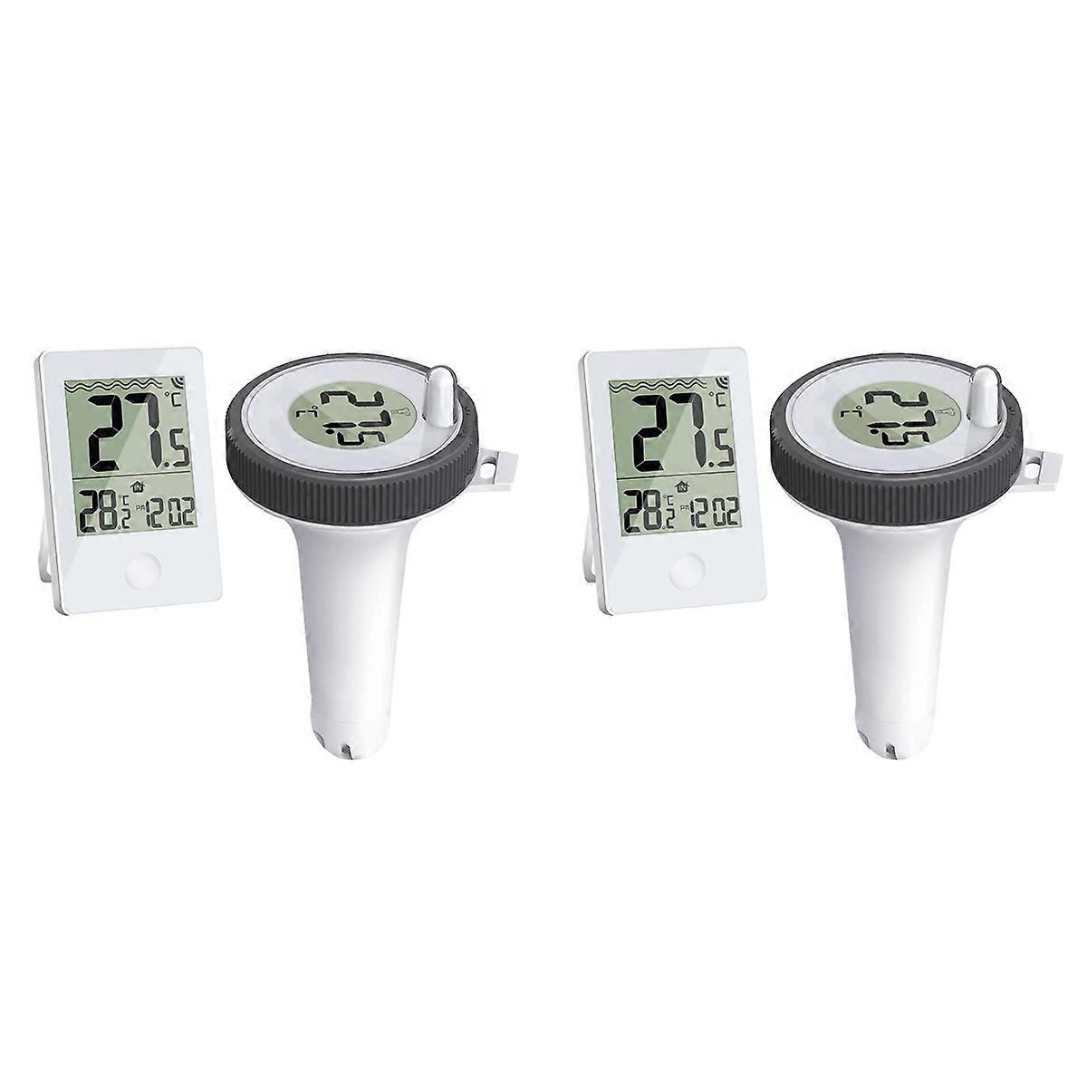Swimming Pool Thermometer Floating Easy Read,Digital Pool Thermometer
