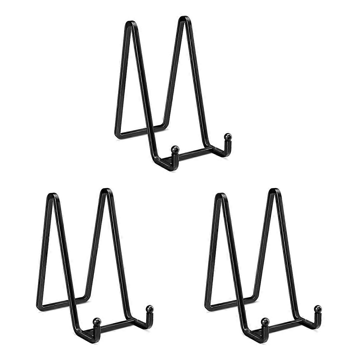 3 Inch Plate Stands for Display Metal Frame Holder Stand Picture
