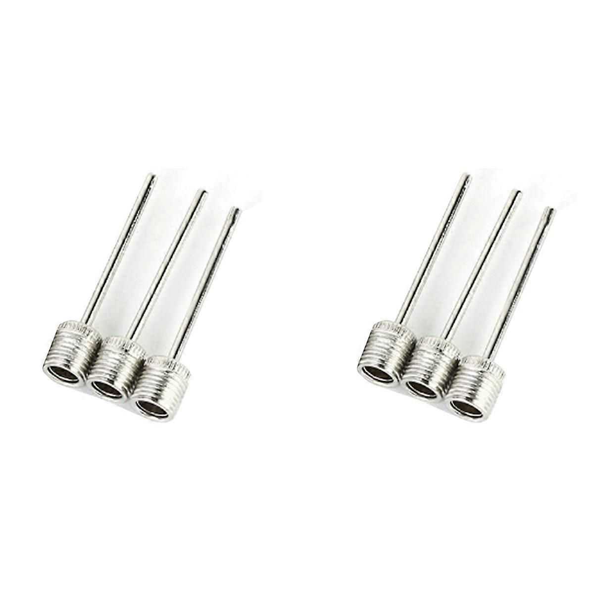 3PCS Ball Pump Inflation Needle Stainless Steel Air Pump Needle