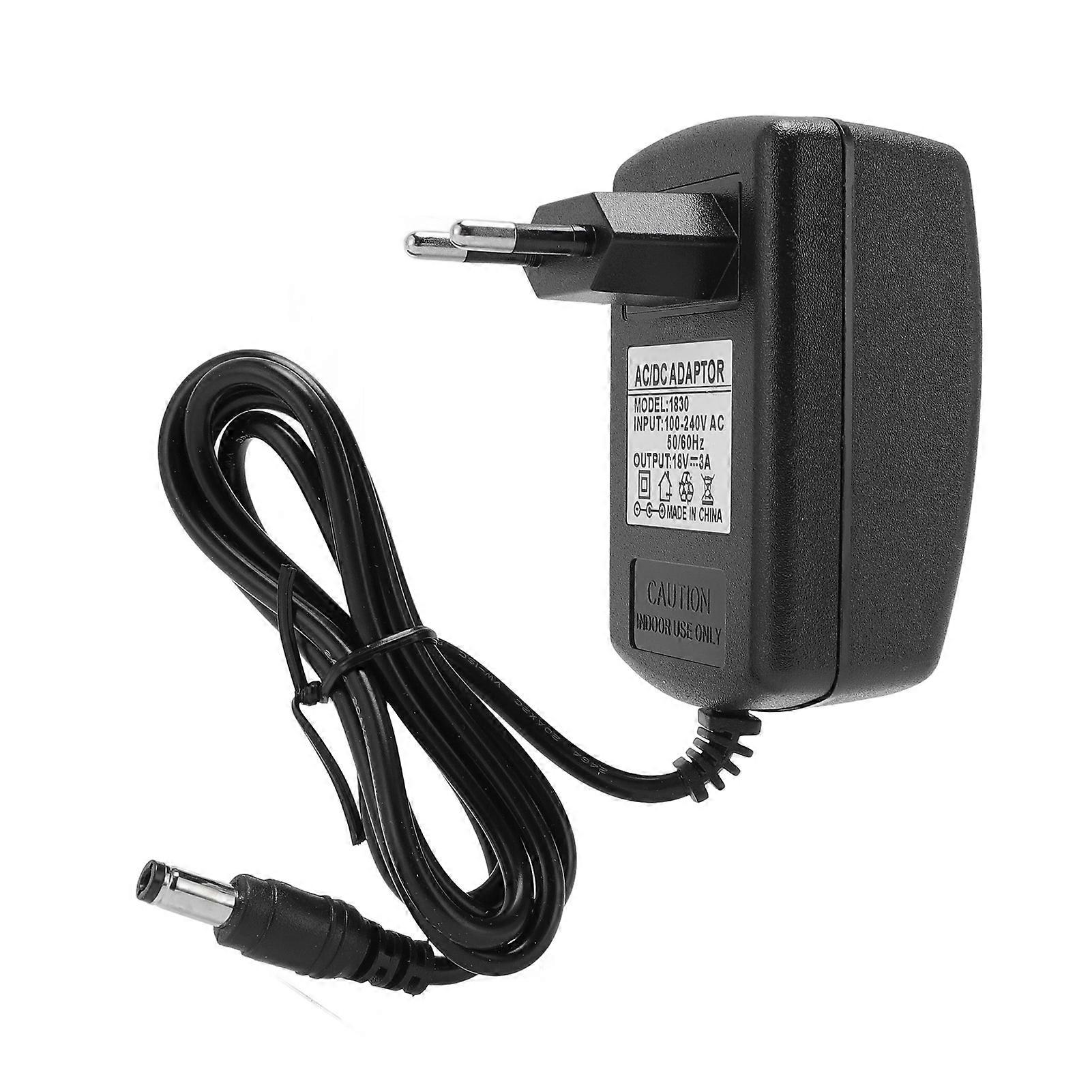 18V 3A Speaker Power Supply Adapter for LED Billboard, Game Console, EU Plug