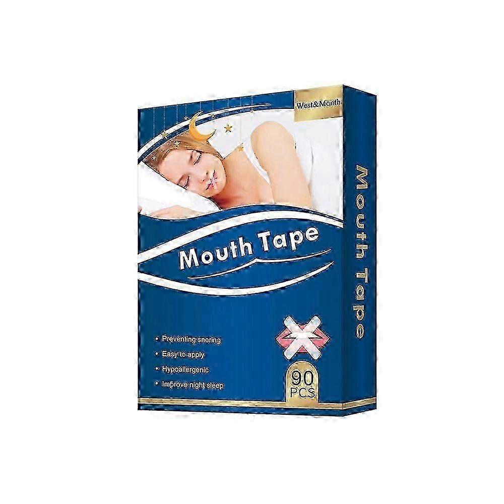 1/2/3X 90Pcs Strips Gentle Mouth Tape Better Nose Breathing Instant Snoring