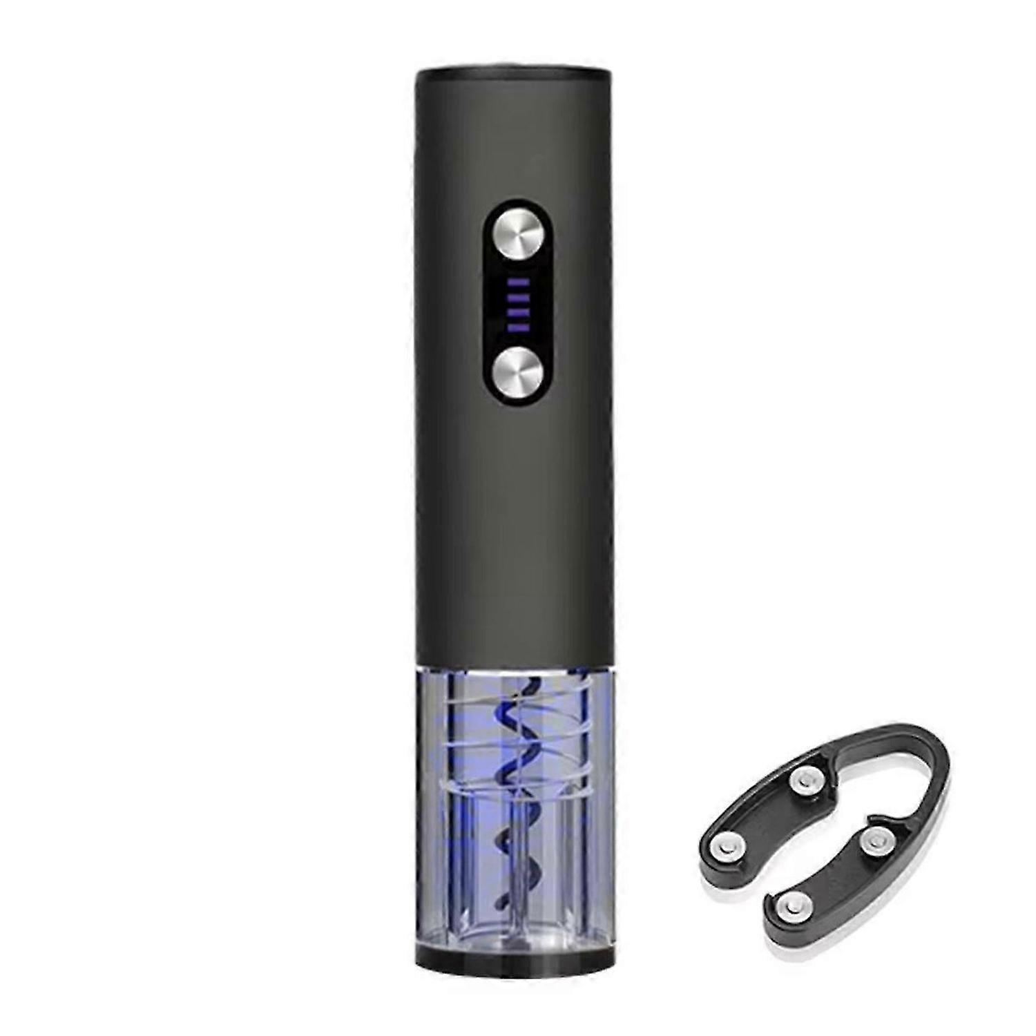 Rechargeable Electric Wine Opener Set - Automatic Corkscrew with Foil Cutter, Ideal for Party, Bar,