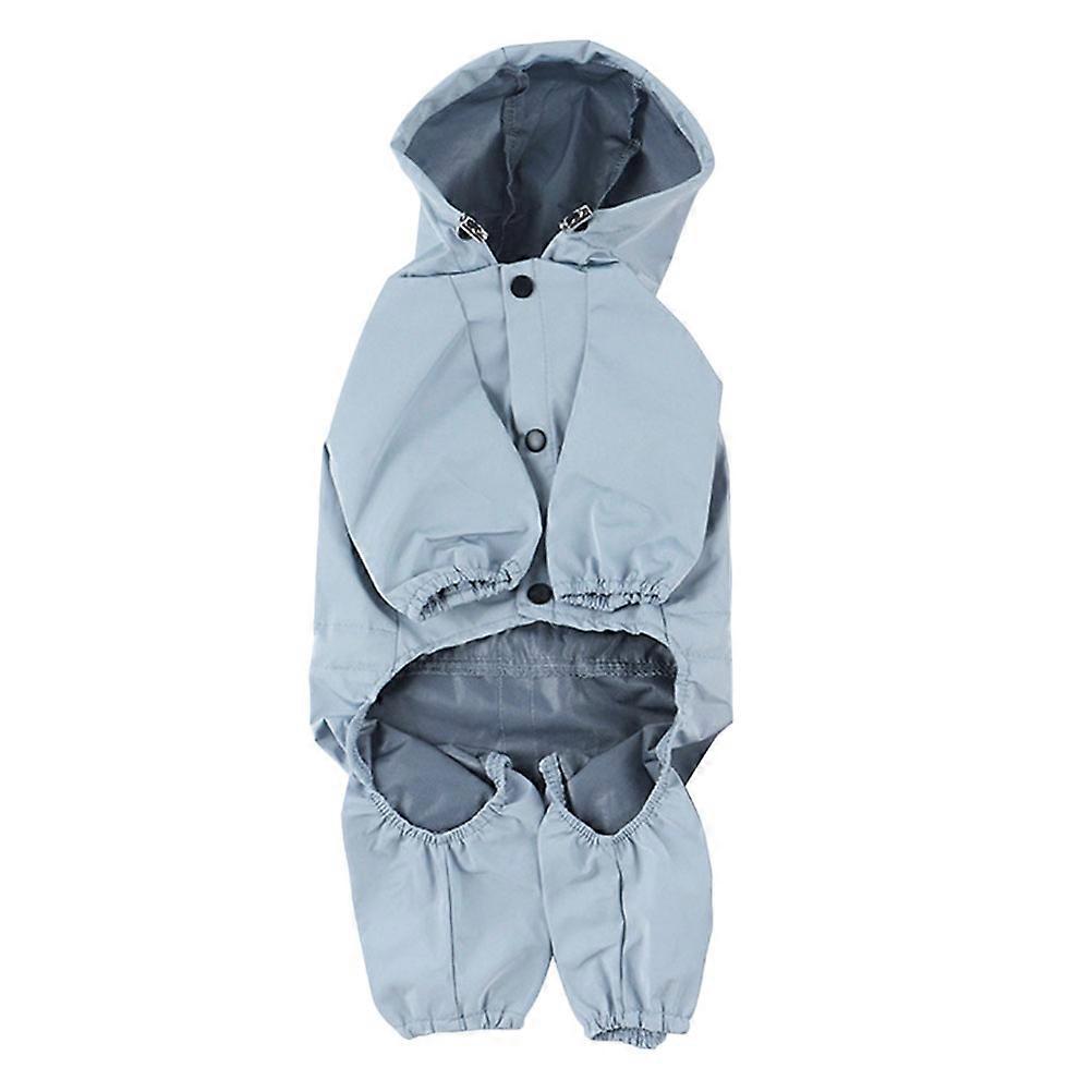 Pet Raincoats For Large Dogs Practical Rainwear Dog Clothes L Size 1Set