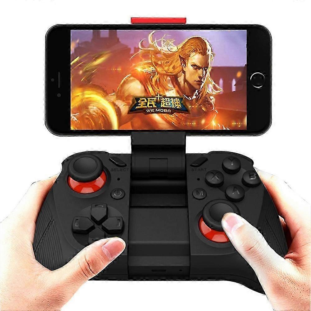 All-In-One Bluetooth Gamepad Joystick for iOS Android Mobile Phone PC - Black
