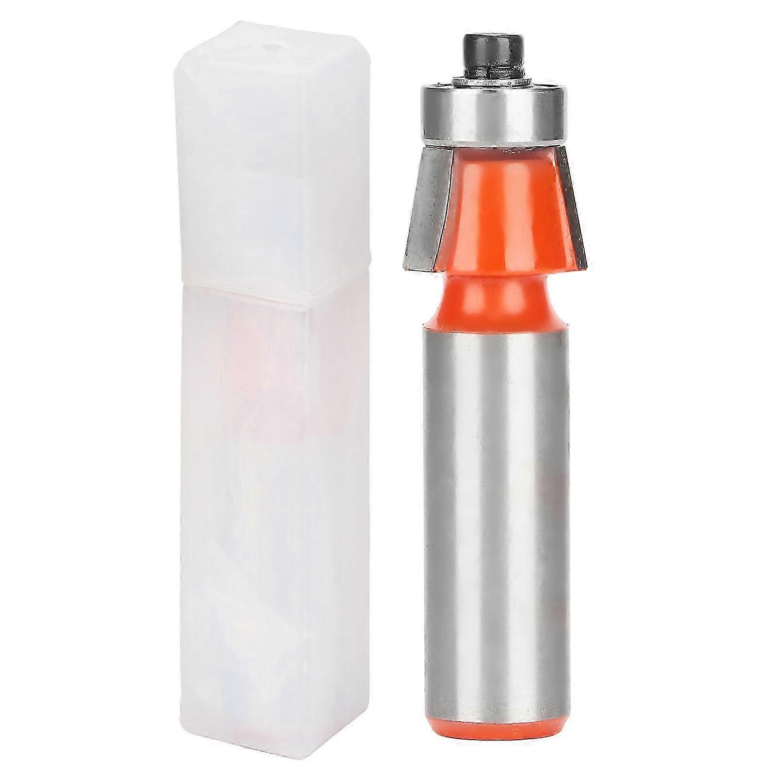 15 Bevel Trim Bit Carbide Radius Laminate Trims Bits Woodworking Milling Cutter with 1/2 Inch Shank