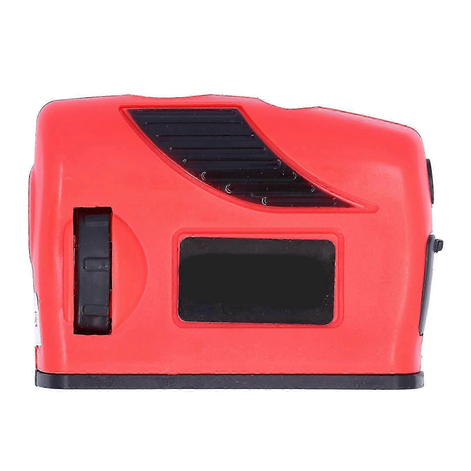 Red Beam Level Tool One Key Operation Small Portable Measuring Tool for Floor Layout