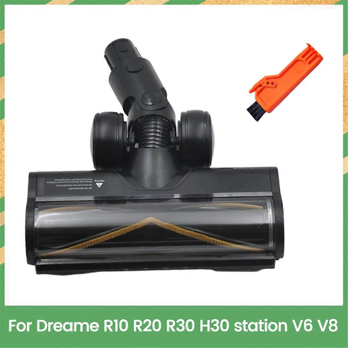 Vakuum-Bodenbürstenkopf für R10 R20 R30 H30station V6 V8 Staubsaugerzubehör Teppichbürste Saugkopf