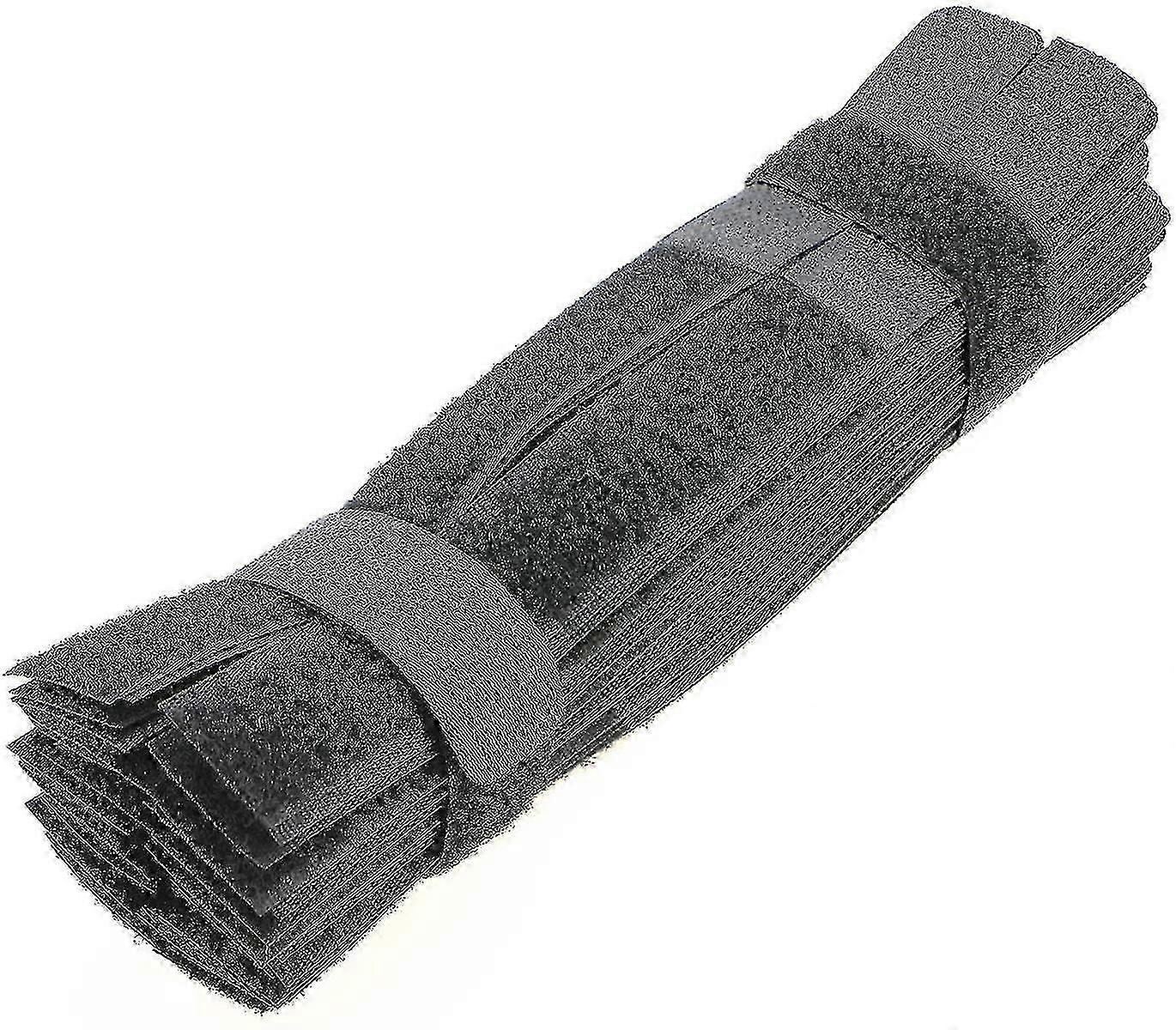 50pcs Reusable Cable Ties Wire Organizer 7 Inch (black)