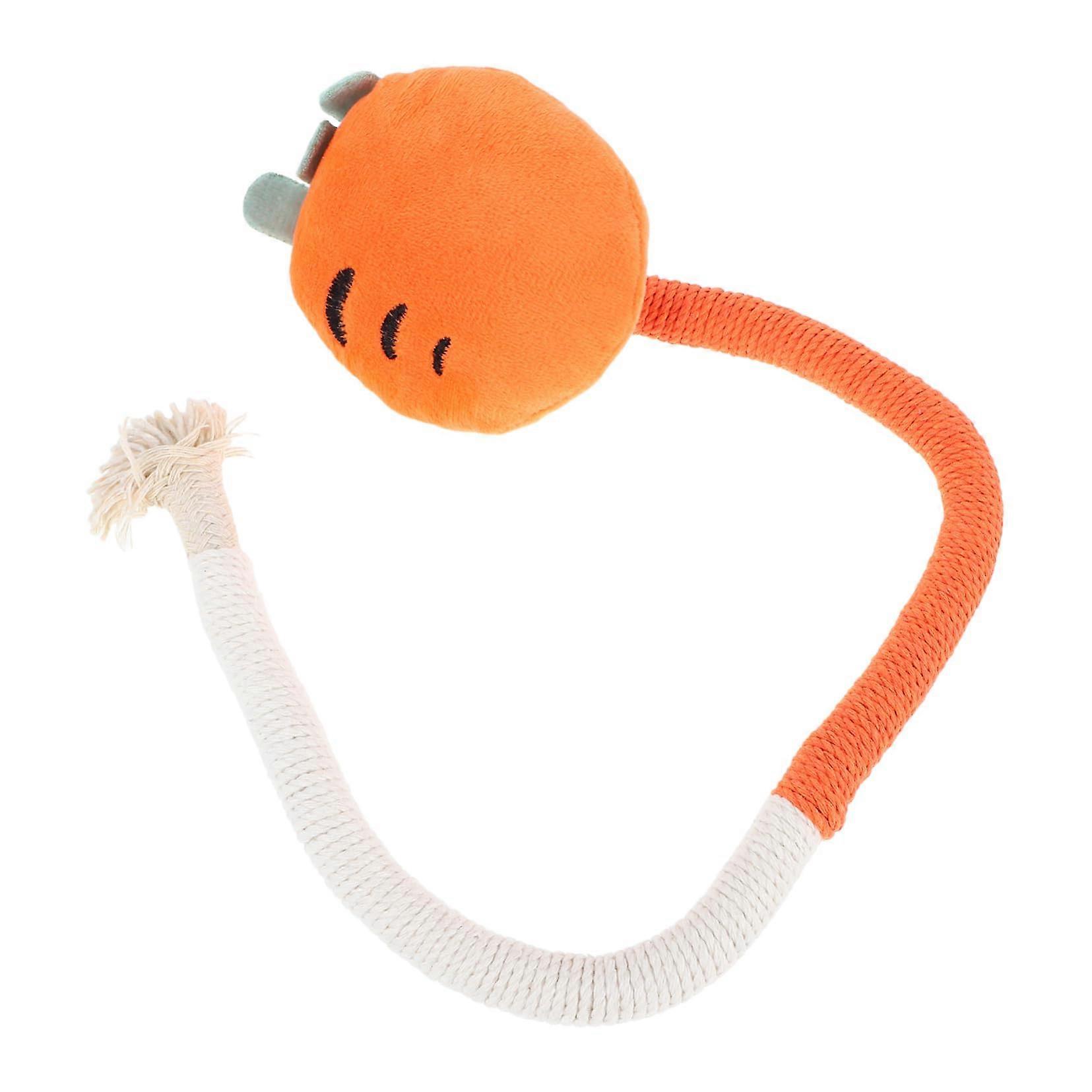 Cat Chew Rope Toy for Kittens - Interactive Dental Care Chew Toy with Catnip - Promotes Active Indoor Play