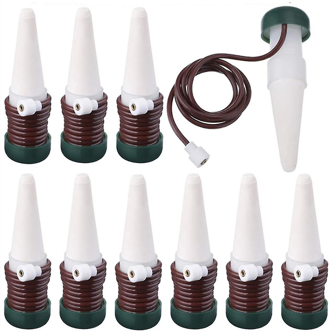 24 Pcs Self-watering Kits Auto Waterers Drip Indoor Plant Irrigation Device