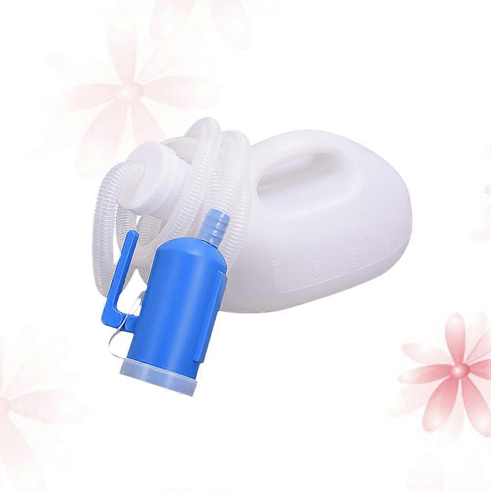 Portable Toilet Mens Urine Bottle Ergonomic Design Handle 2000ml Capacity Traveling Camping 1Pcs