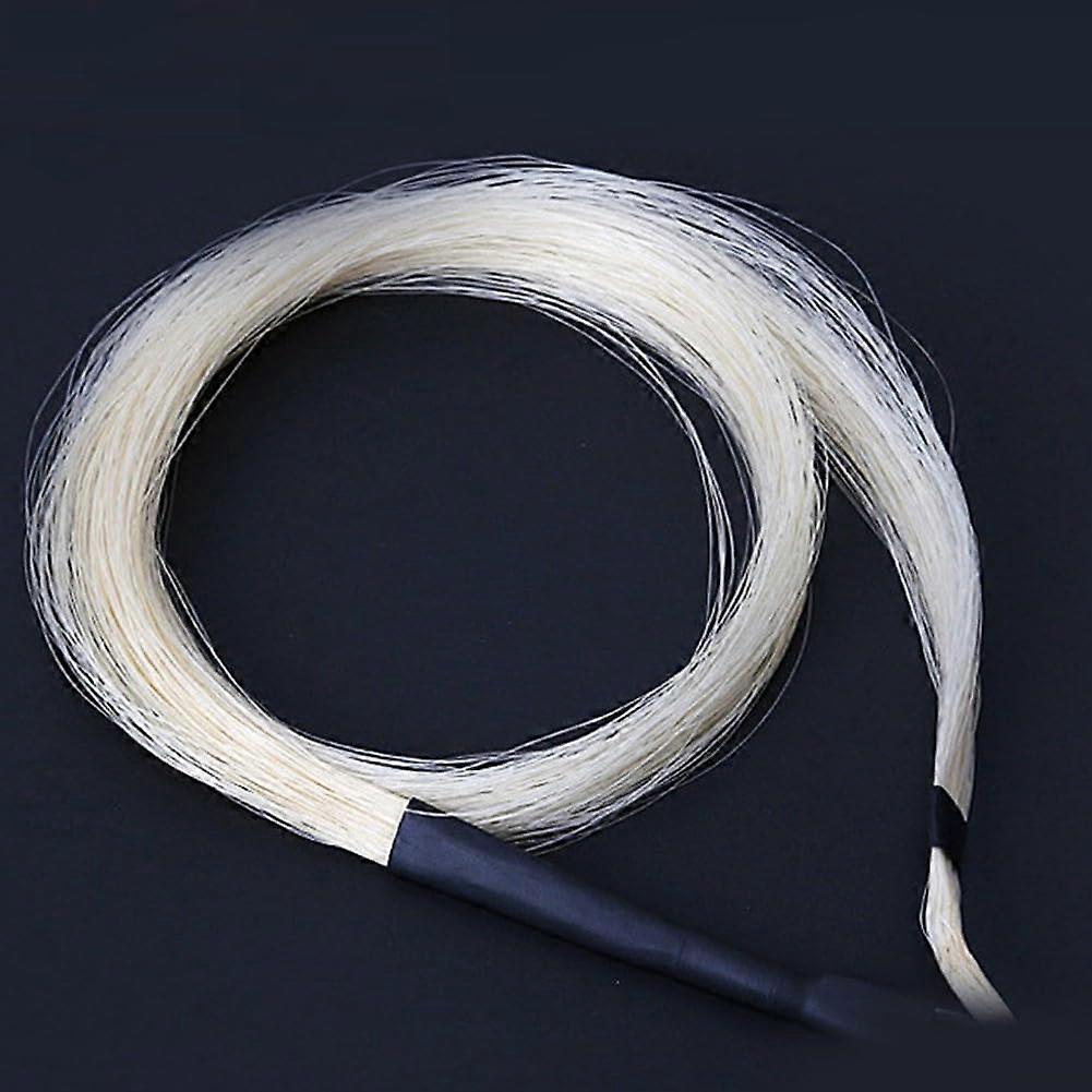 Erhu Bow Hair Horse Hair String Replacement Accessories For Musical Instruments Standard Size Compatible With Erhu Bows