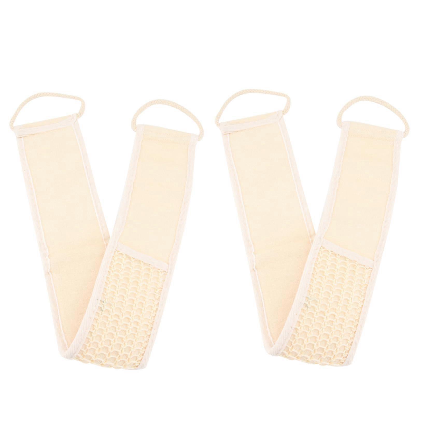 Exfoliating Shower Brush for Back, Luffa Bath Brush with Random Color Selection for Gentle Exfoliation and Skin Cleansing in the Shower