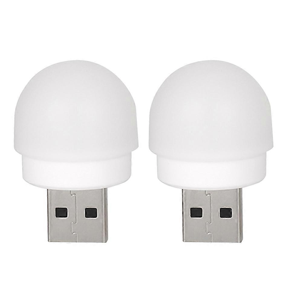 Portable Mini Led Night Light Usb Powered 5V1A For Night Scenes 2Pcs
