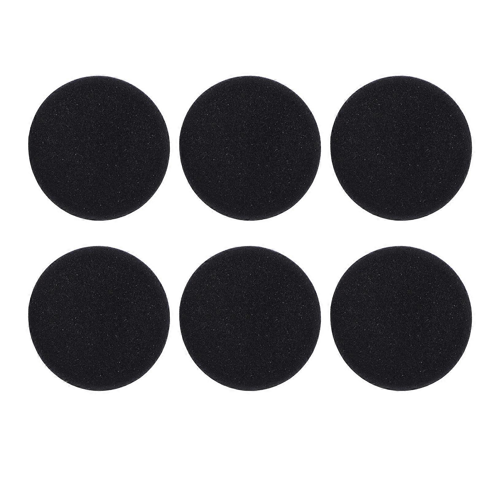 6pcs Memory Foam Replacement Earpads for Evolve 20/30/40/65 Series - All Day Comfort